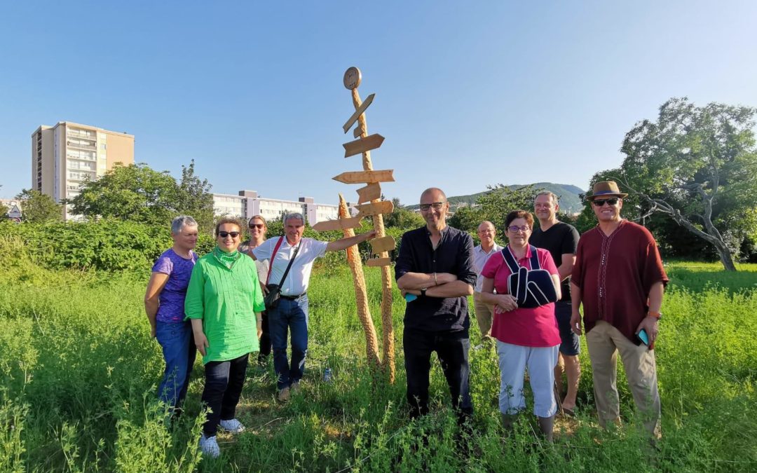 Conception de Green Terranga une zone de permaculture et lieu d’échange à Annemasse