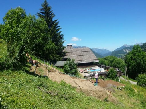 Création d’un potager en permaculture pour l’auberge de jeunesse de la Clusaz