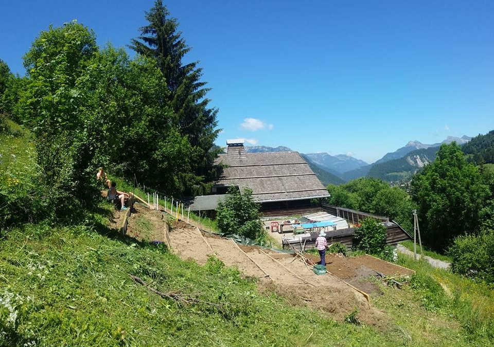 Création d’un potager en permaculture pour l’auberge de jeunesse de la Clusaz