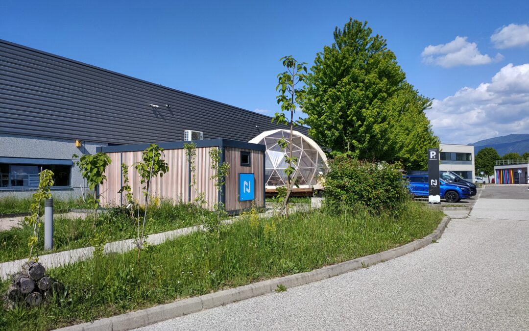 Nicomatic: d’un site industriel à un jardin d’entreprise joyeux et vivant