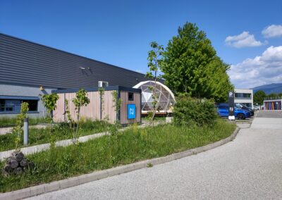 Nicomatic: d’un site industriel à un jardin d’entreprise joyeux et vivant
